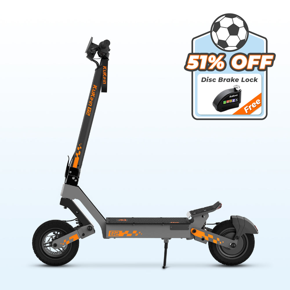 KuKirin G2 Electric Scooter - 800W Off-Road - ScootBase